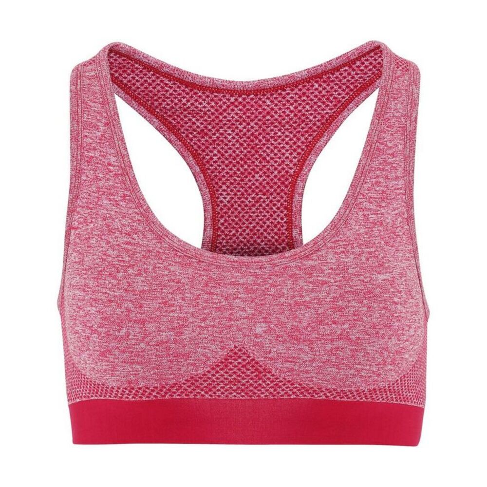 TriDri Womens/Ladies Seamless 3D Fit Multi Sport Sculpt Bra / Burgundy